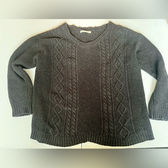 Urban Outfitters Vintage Black Knit Sweater Size M - Picture 1 of 3
